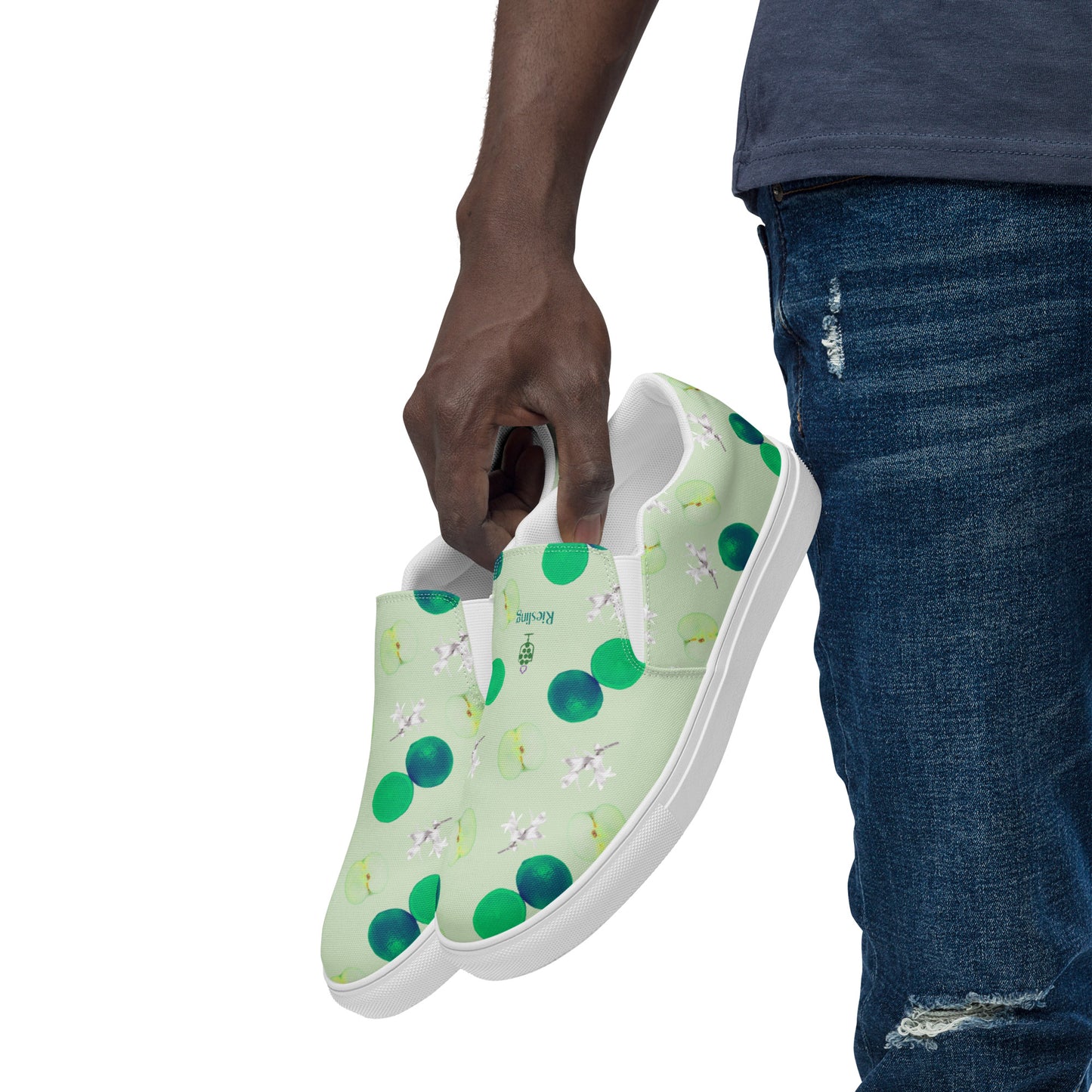 Men’s Riesling slip-on canvas shoes