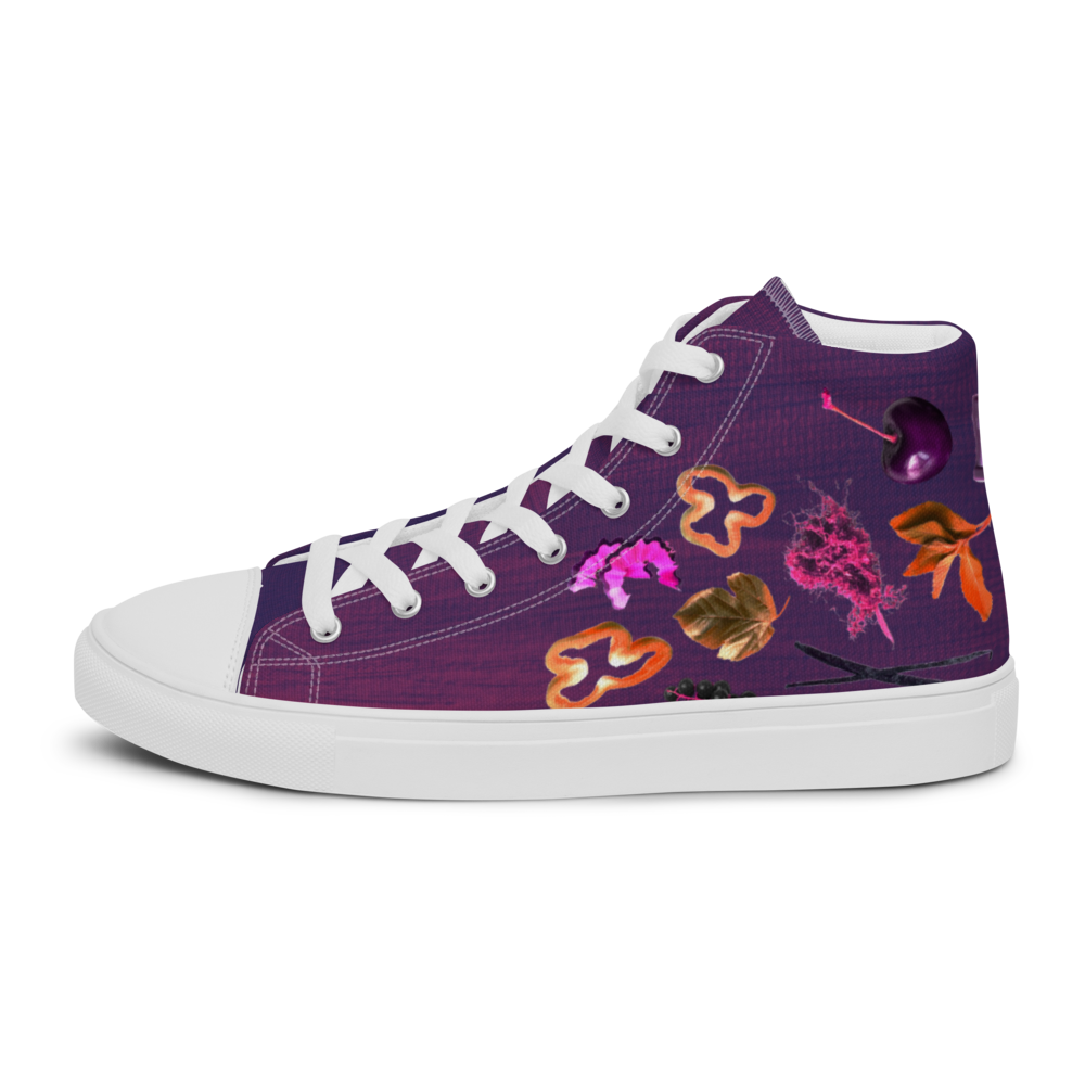 Women’s high top canvas Cabernet shoes