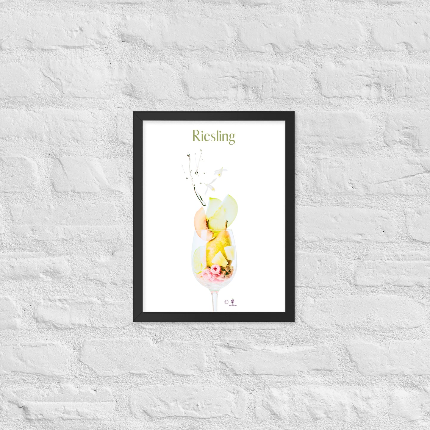 Riesling Framed poster