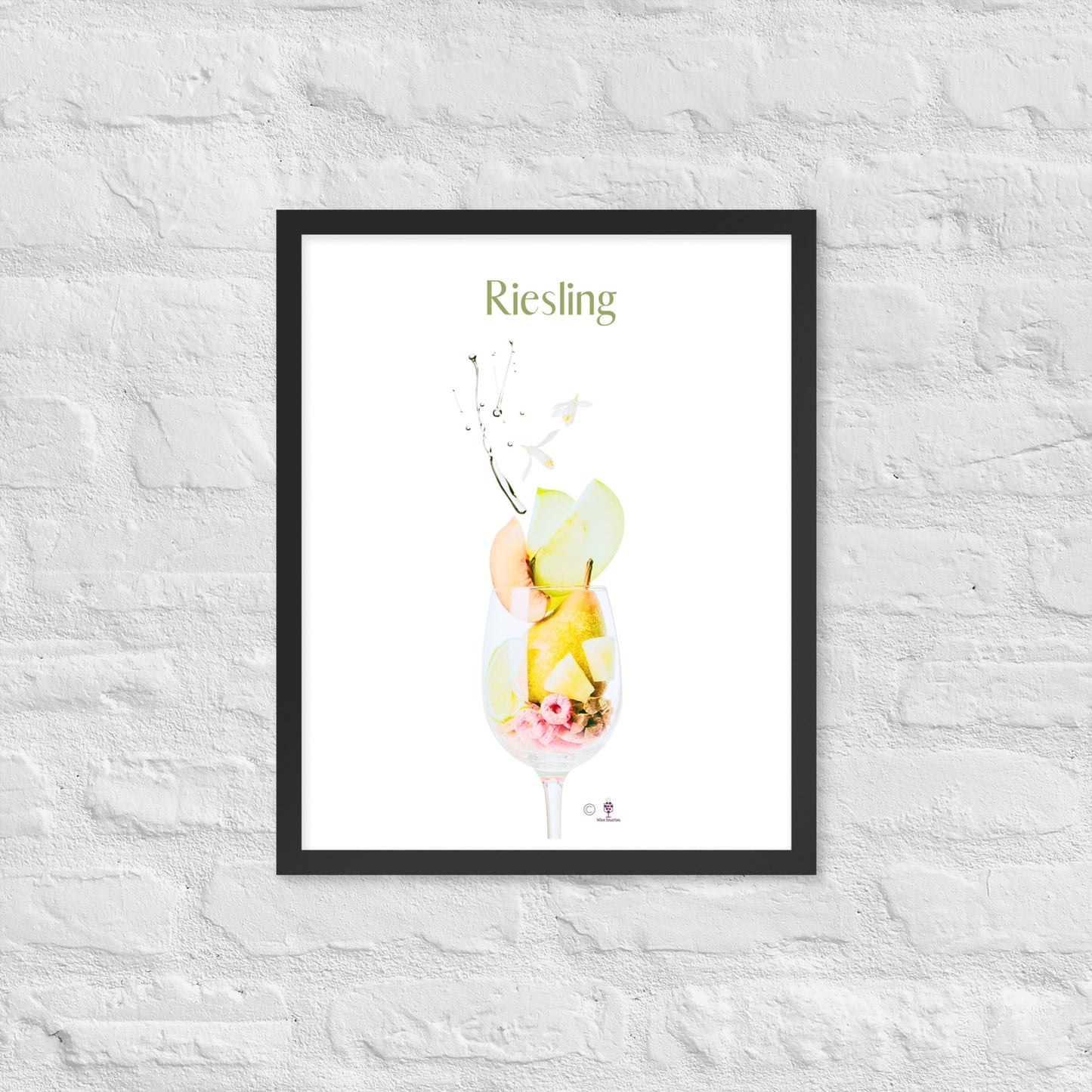 Riesling Framed poster