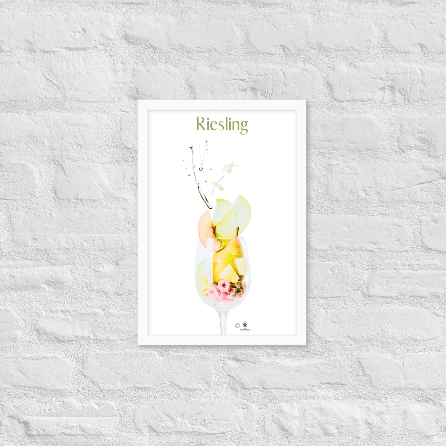 Riesling Framed poster