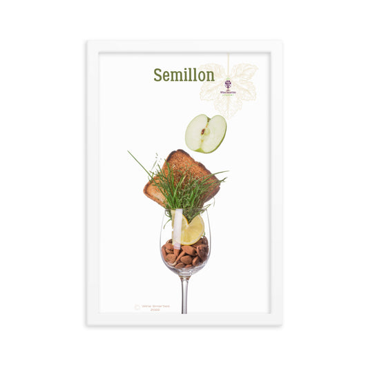 Semillon Framed photo paper poster