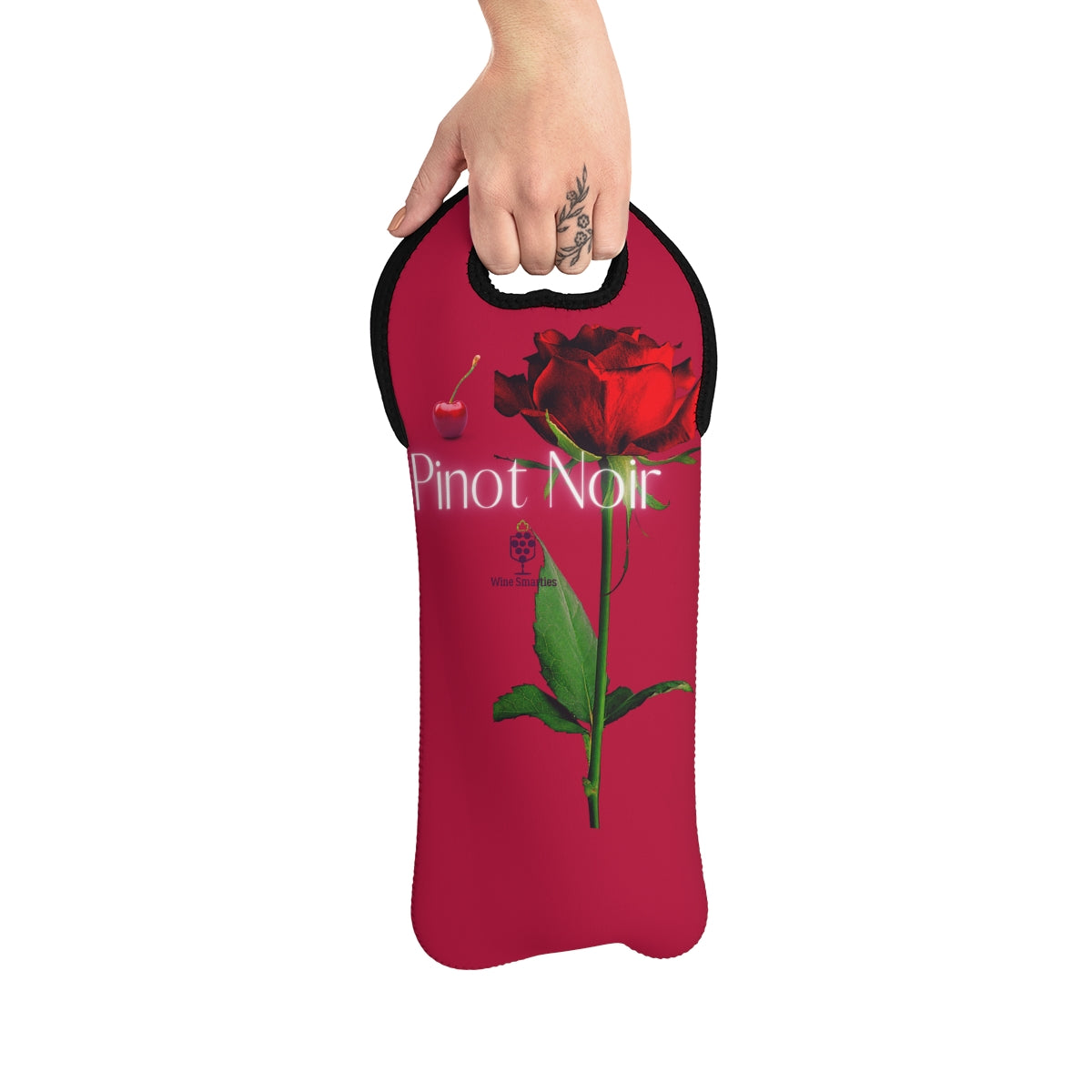 Wine Tote Bag Pinot Noir Classic Red