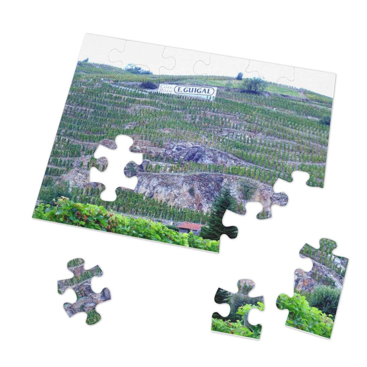 Cote Rotie Rhone Jigsaw Puzzle (30, 110, 252, 500,1000-Piece)