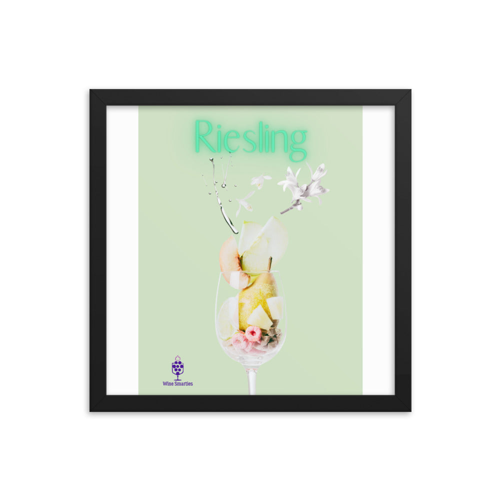 Riesling Framed photo paper poster
